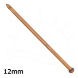 Agulha Para Crochê Tunisiano De Bambu Círculo - 30 Cm 12,0mm