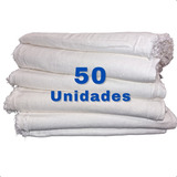 Al Im Sacaria Pano Para Limpeza De Chão Kit Pano De Chão Branco Pacote 50 U