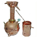 Alambique Cachaca Cobre 50 Litros + Termometro Temperatura
