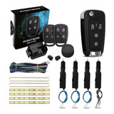 Alarme Automotivo Fx360 + Chave Px80 Positron + Trava 4porta