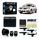 Alarme Automotivo Sistec Renault Clio Com Trava 4 Portas