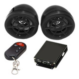 Alarme Cadeado Anti Roubo Moto Caixa De Som Mp3 Usb Sd Am Fm
