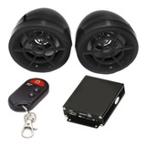 Alarme Cadeado Anti Roubo Moto Caixa De Som Mp3 Usb Sd Am Fm
