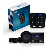 Alarme Carro Automotivo Universal Dial + Sirene + 2controles