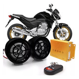 Alarme De Moto Anti Roubo E Caixa Som Bluetooth Mp3 Player