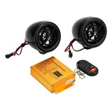 Alarme De Moto E Caixa De Som Com Bluetooth Mp3 Player