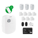 Alarme Intelbras Anm 24 E 7 Sensor Magnético 3 Infra Sem Fio