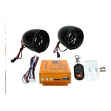 Alarme Moto Motocicleta Áudio Caixa De Som Moto Mp3 Player