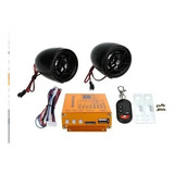 Alarme Moto Motocicleta Áudio Caixa De Som Moto Mp3 Player