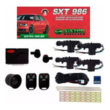 Alarme Para Carro Automotivo Sistec 986 + Trava Eletrica 4p
