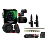 Alarme Positron Exact + Trava Eletrica Com Suporte 2 Portas