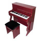 Albach Pianos Infantil Bordo - Brinquedo De Luxo E Elegância
