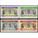 Albânia - Governo No Exílio - 1945 - S/completa - Aéreos - 1