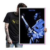 Albert King Poster Quadro Placa Blues
