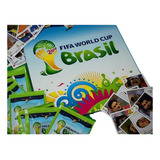 Album Copa 2014 Vazio + 200 Figurinhas Soltas Para Colar