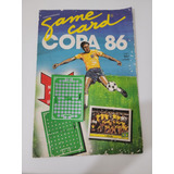 Album Figurinhas - Game Card Copa 86 - Completo Ano. 1986