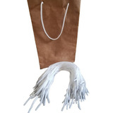 Alça 4/1 - 29 Cm - Com Ponteira - Branco - 400 Peças