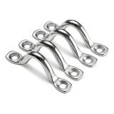 Alça Kit Com 04 Veleiro Inox Capota Defensa Barco Lancha 4mm