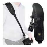 Alça Ombro Camera Dslr Strap Com Engate Rápido