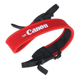 Alça Para Câmera Fotográfica Canon Correia De Ombro Pescoço