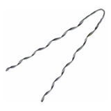 Alca Pré Formada Cabo Óptico 6,8-7,4mm Branca-alumínio 200pç
