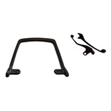 Alça Traseira Cbx 750 F + Par De Manete Preto