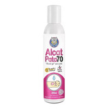 Alcat Pata 70 - Álcool Gel Para Pets Cachorros E Gatos