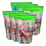 Alcon Club Blend Roedores E Coelhos 300g Kit Com 6 Unidades