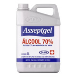  Álcool Liquido 70% Start Asseptgel 5 Litros - Promoção