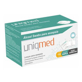 Alcool Swab Uniqmed 1cx 500 Unid 05cx X100un