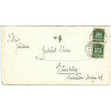 Alemanha 1926 Envelope Circulado Com 2
