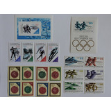 Alemanha Ddr Series Blocos Olimpiadas Selos 1988