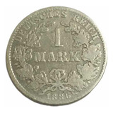 Alemanha Prata- 1 Marco 1886 Letra