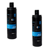 Alfa Looks Shaving Gel Menthol 750g - Combo Com 2