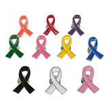 Alfinete De Lapela Ribbon Broche De Conscientização Sobre Câ