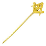 Alfinete Maçonaria Emblema Ouro 18k 14138 K100