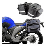 Alforge Bau Bolsa Traseira Universal 40l Motos Black Luxo
