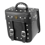 Alforge Custom Traseiro Bolsa 20 Litros Preto Com Cravo