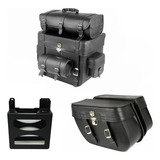 Alforge Mala Afastador Moto Kawasaki Vulcan 650 Kit Viagem