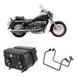 Alforge Mala Lateral Cravo 36l + Suporte Kasinski Mirage 250