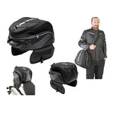 Alforge Traseiro Bolsa Mala Banco Moto Kappa Ra300 + Capa Im