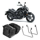 Alforge Universal Com Capa + Afastador Kawasaki Vulcan S650