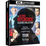 Alfred Hitchcock Coleção 4 Filmes 4k