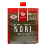 Alga Marinha Desidratada Yakinori Red 50f 140g. China