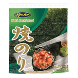 Alga Marinha Nori Para Sushi Temaki 10 Folhas Kenko 27g