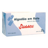 Algodão Em Rolo Hidrófilo 25g Macio E Absorvente - Sussex