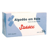 Algodão Em Rolo Hidrófilo 50g Macio E Absorvente - Sussex