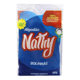 Algodão Hidrófilo Bolinhas 100g Nathy - Kit Com 15 Pacotes