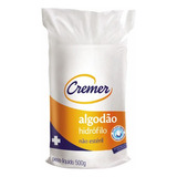 Algodão Hidrófilo Em Rolo 500g Hospitalar Macio Absorvente