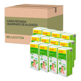 Algodao Quadrado Bellacotton Bebe Kit Com 12 Und